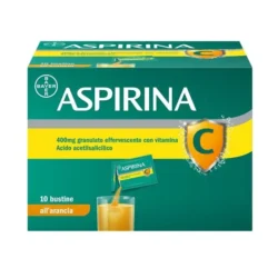 ASPIRINA con Vitamina C 10 bust grat eff 400 mg + 240 mg