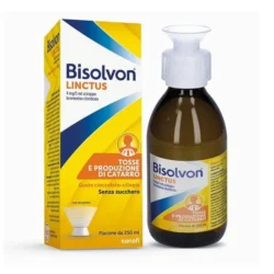 BISOLVON linctus sciroppo250 ml 4 mg/5 ml aroma cioccolato ciliegia