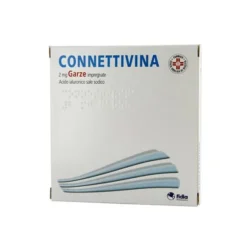 CONNETTIVINA 10 garze 2 mg 10 cm x 10 cm