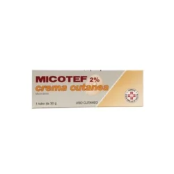 MICOTEF crema dermatologica 30 g 2%